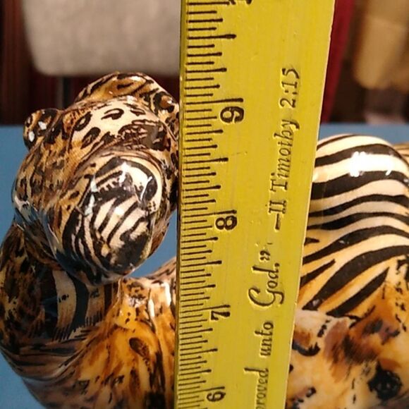 Vintage LaVie Jungle Safari Hand painted Hidden Safari Animals Camel - Picture 8 of 8